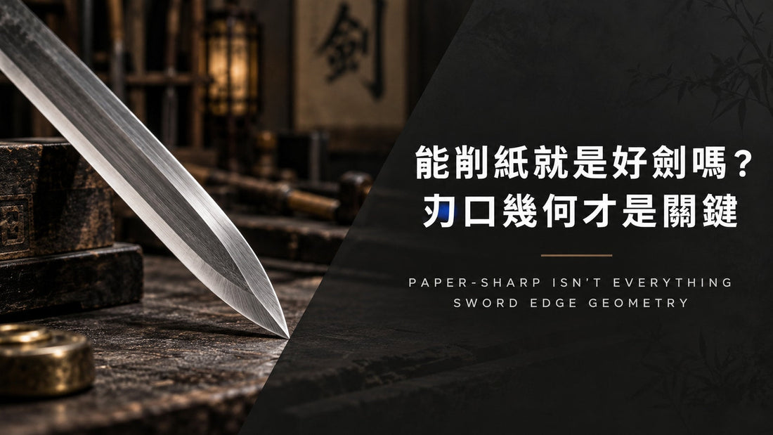 剑刃锋利度与刃口几何关系封面