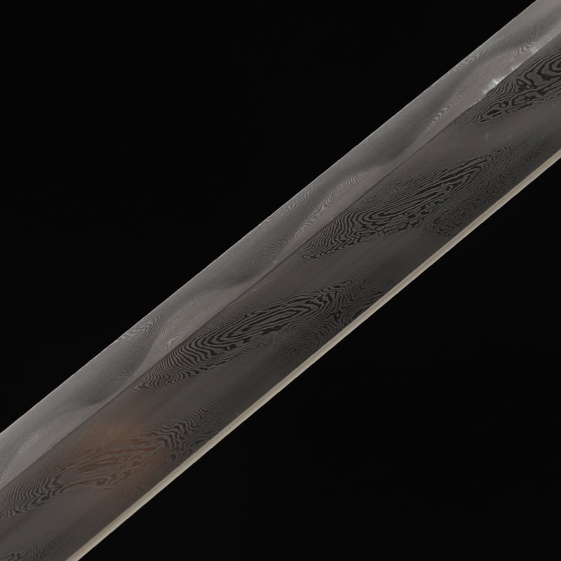 Ruishuang Tang Dao white copper and Fish-skin Grip| Shen Guang Long