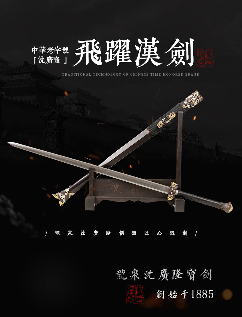 飛躍漢劍｜沈廣隆｜整體展示