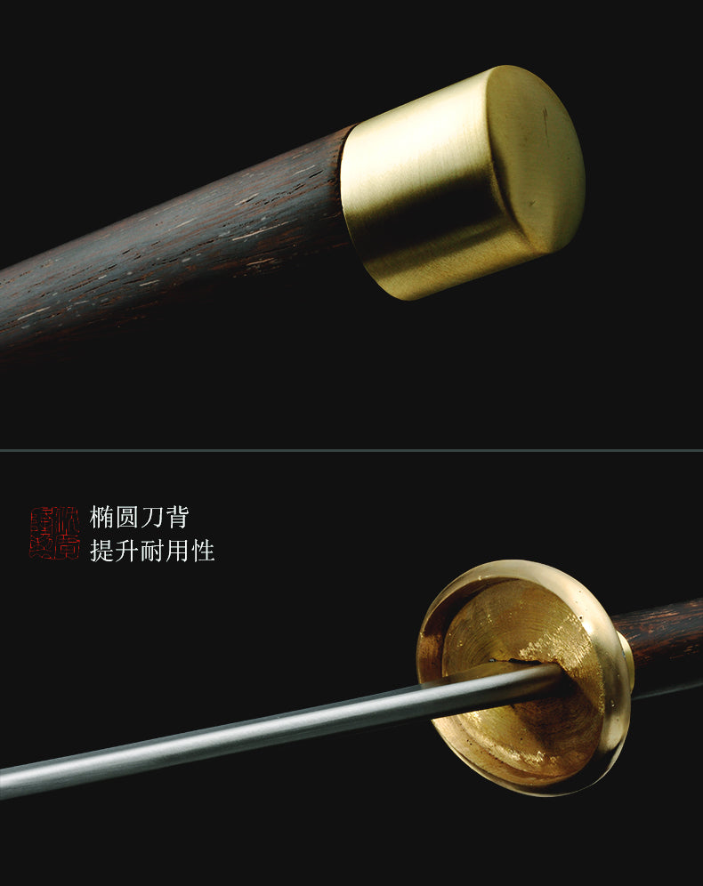 乾坤苗刀｜沈廣隆｜鞘身與配件細節