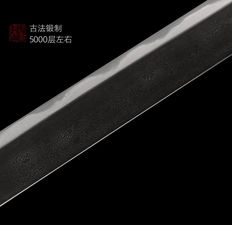 素裝神都環首刀｜沈廣隆｜握柄與裝具細節