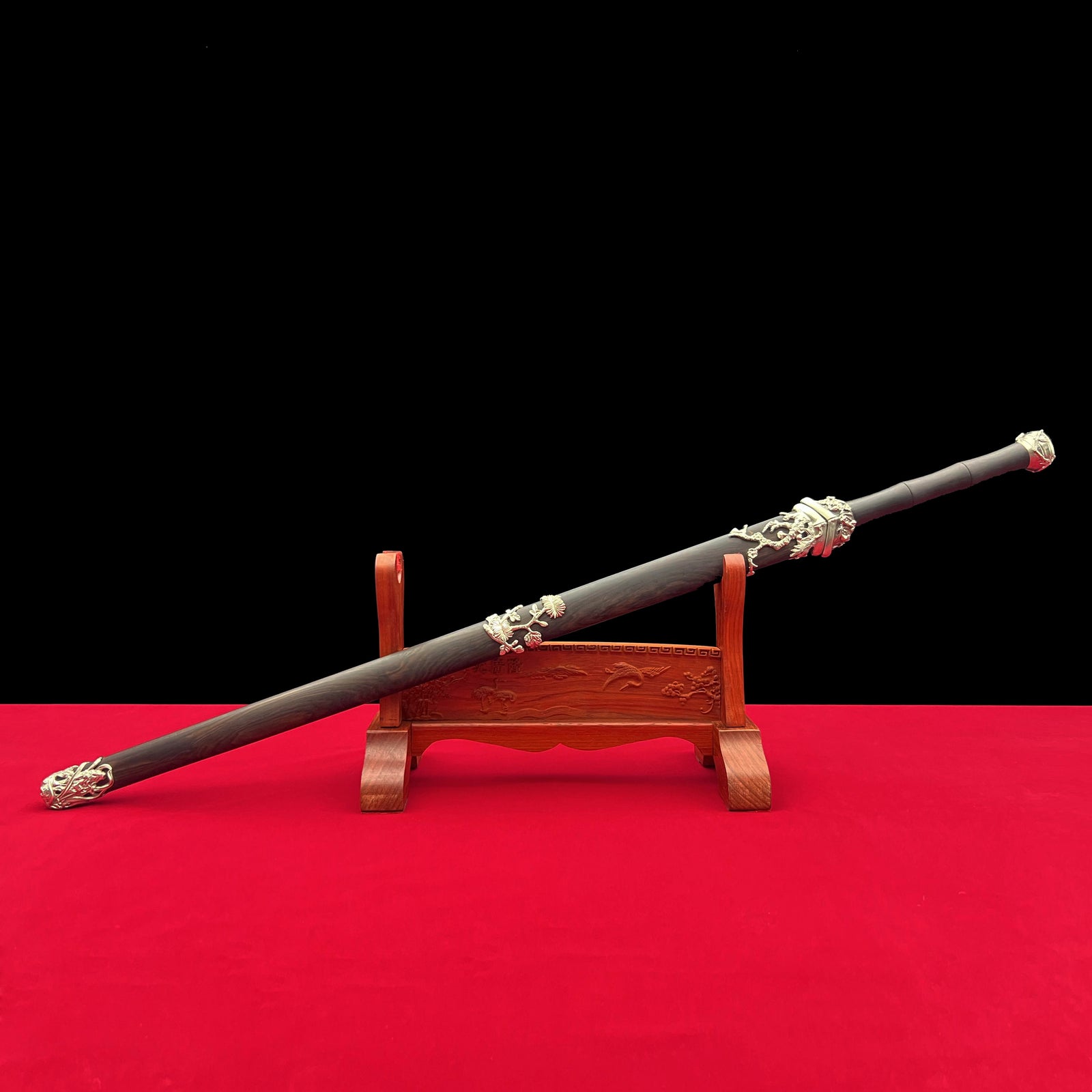 New Plum, Orchid, Bamboo, and Chrysanthemum White Copper | Shen Guang Long