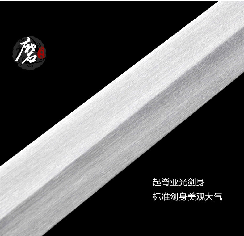 永福太極劍｜沈廣隆｜鞘身與配件細節